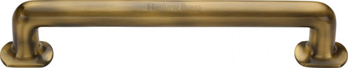 Heritage Brass Door Pull Handle Traditional Design 330mm