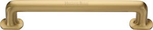 Heritage Brass Door Pull Handle Traditional Design 330mm