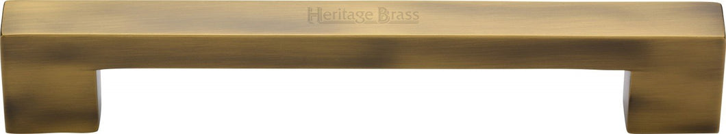 Heritage Brass Door Pull Handle Urban Design 305mm