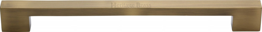 Heritage Brass Door Pull Handle Urban Design 457mm