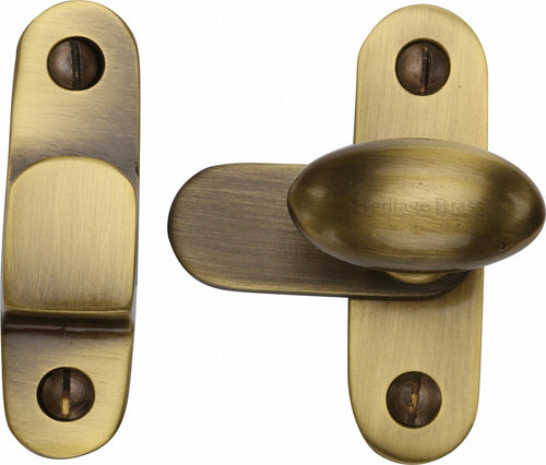 Heritage Brass Cabinet Hook & Plate