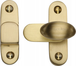 Heritage Brass Cabinet Hook & Plate