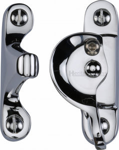 Heritage Brass Fitch Pattern Sash Fastener Lockable
