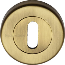 Load image into Gallery viewer, Heritage Brass Key Escutcheon