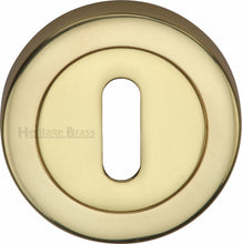 Load image into Gallery viewer, Heritage Brass Key Escutcheon