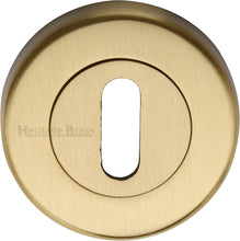 Load image into Gallery viewer, Heritage Brass Key Escutcheon