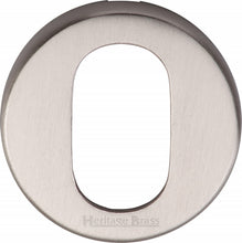 Load image into Gallery viewer, Heritage Brass Oval Profile Cylinder Escutcheon