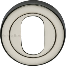 Load image into Gallery viewer, Heritage Brass Oval Profile Cylinder Escutcheon