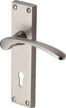 Load image into Gallery viewer, Heritage Brass Door Handle Lever Lock Sophia Design
