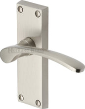 Load image into Gallery viewer, Heritage Brass Door Handle Lever Latch Sophia Short Design