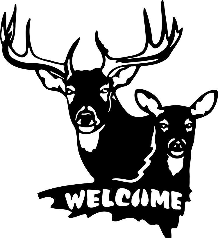buck and doe welcome