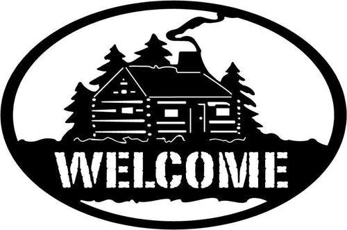 cabin welcome circle