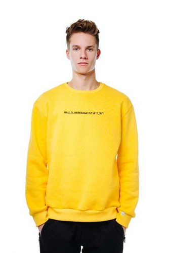 Yellow T-shirt