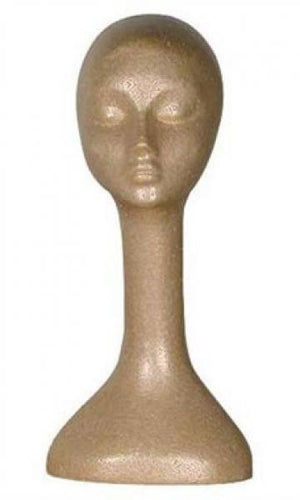 Legaacy Wig Head Tall Gold 20