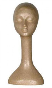 Legaacy Wig Head Tall Gold 20"