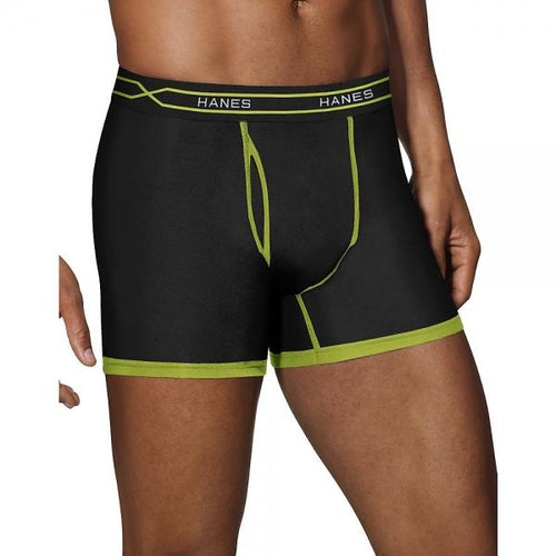 Hanes Men's X-Temp® Active Cool Short Leg Boxer Briefs 3-Pack