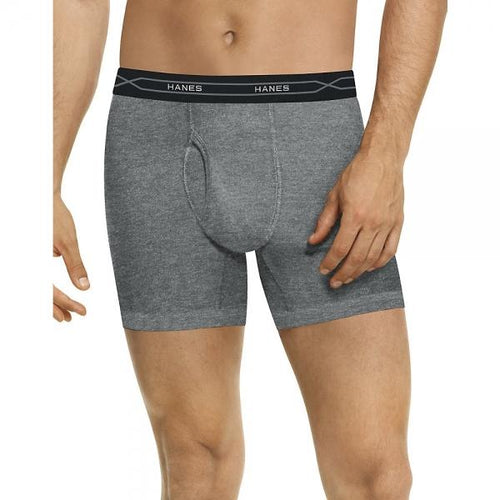 Hanes Men's TAGLESS® X-Temp™ Boxer Briefs with Comfort Flex® Waistband Assorted 3-Pack