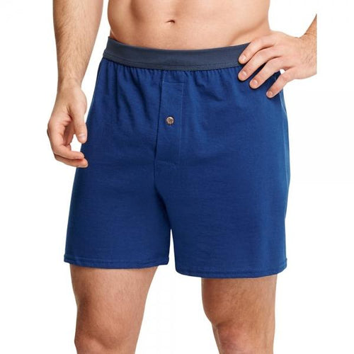 Hanes Men's TAGLESS® ComfortSoft® Knit Boxers with ComfortSoft® Waistband 5-Pack