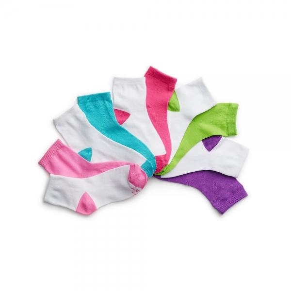 Hanes Girls' Ankle EZ Sort® Socks Assorted 10-Pack