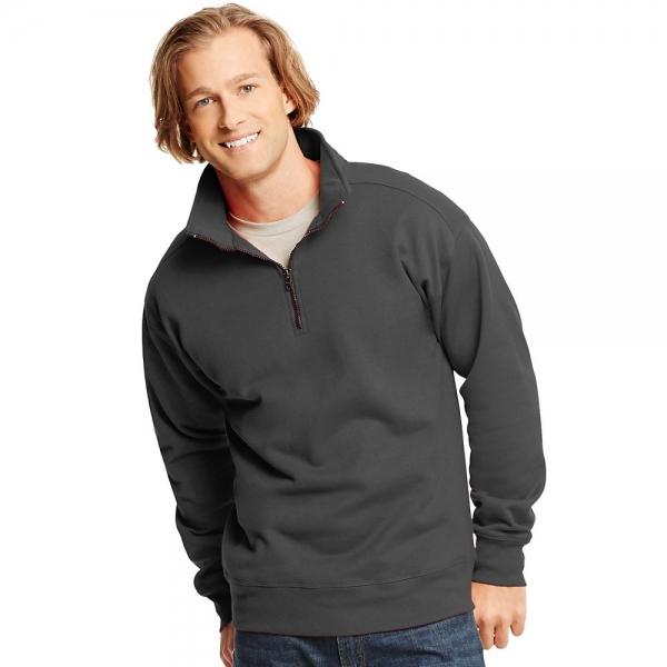 Hanes Men’s Nano Premium Lightweight Quarter Zip Jacket