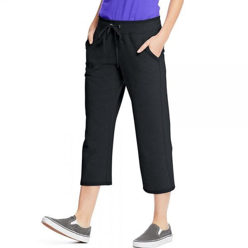 Hanes Women's French Terry Pocket Capri