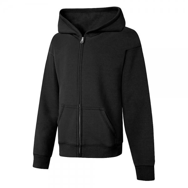 Hanes ComfortSoft™ EcoSmart® Girls' Full-Zip Hoodie Sweatshirt