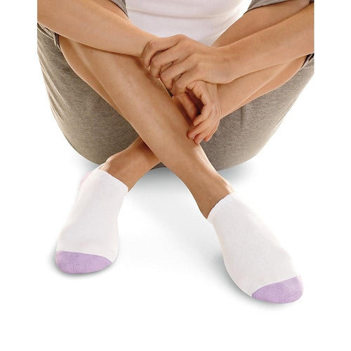 Hanes Women's Athletic No-Show Socks 6-Pack