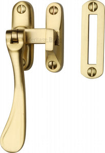 Heritage Brass Casement Window Fastener Spoon Pattern