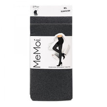 Load image into Gallery viewer, Memoi Womens Heather Tight 2 Per Pack