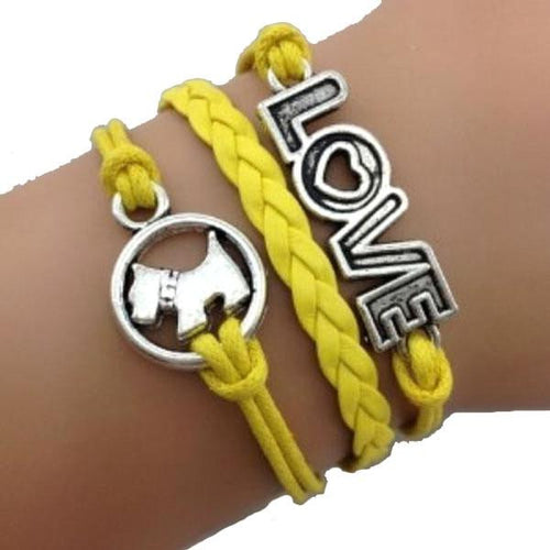 Puppy Love Yellow Bracelet