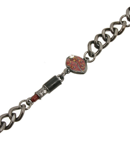 Lipstick Bracelet and Ring