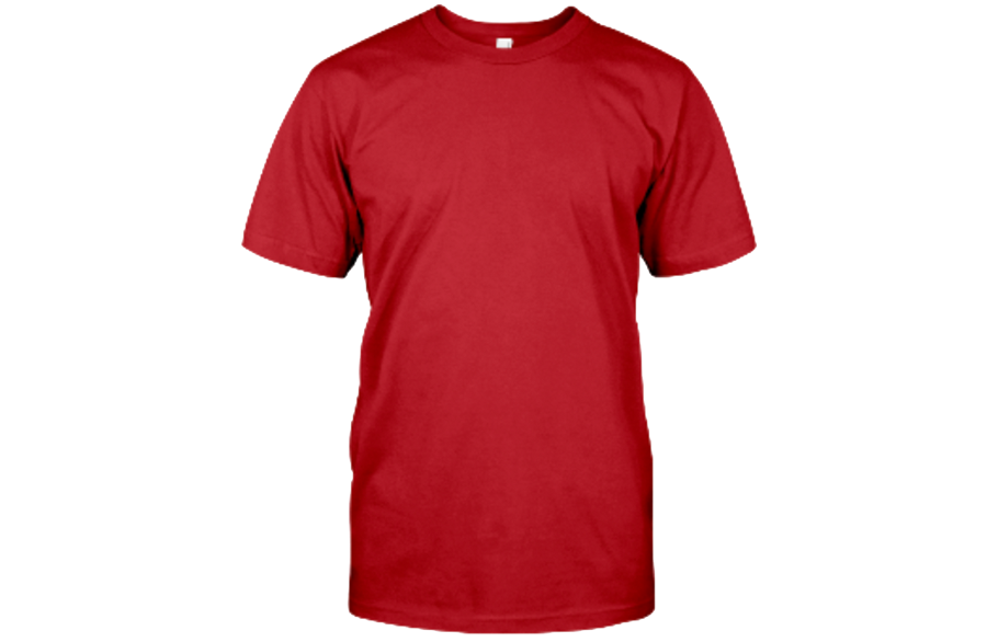 Red 2024 plain shirt