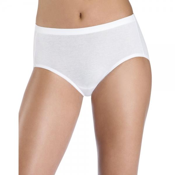 Hanes Women's Plus Low-Rise Stretch Brief with ComfortSoft® Waistband 3-Pack